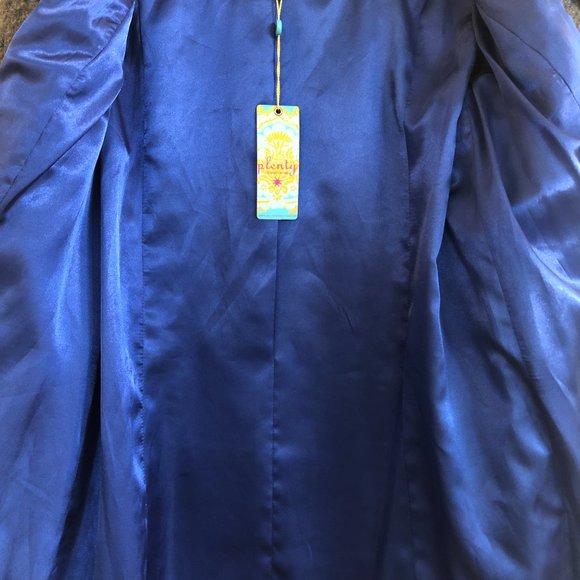 vintage inspired 1950s 1960s NWT Plenty by Tracy Reese / Wool Top Coat - Picture 15 of 16